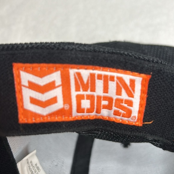 Mountain Ops Brown Hat with Antlers Mesh Snapback Adjustable - Picture 5 of 6